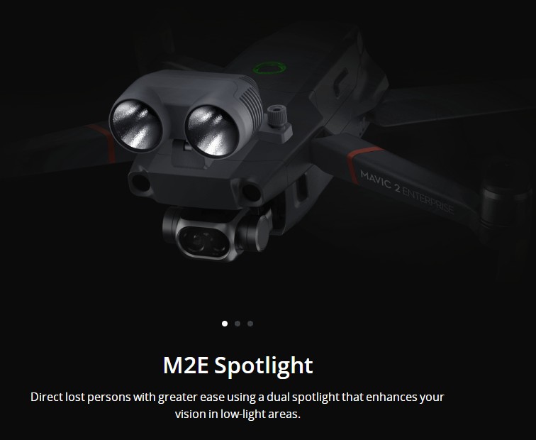 Industrial use DJI Mavic 2 ENTERPRISE Dual Drone with Zoom & Flir Thermal camera