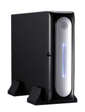 Fan 0.8mm Steel Itx Computer Case , 2.5" Hdd Black Desktop Computer Case