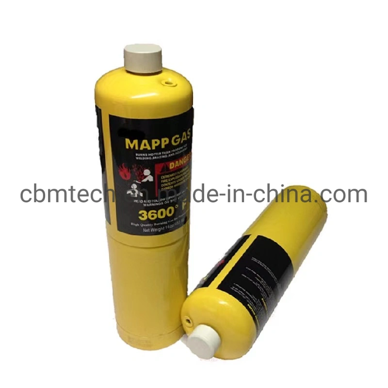 Any Color Available Mapp Gas Cylinders with Top Quality