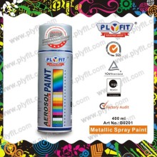 Wood vivid metallic effect spray paint