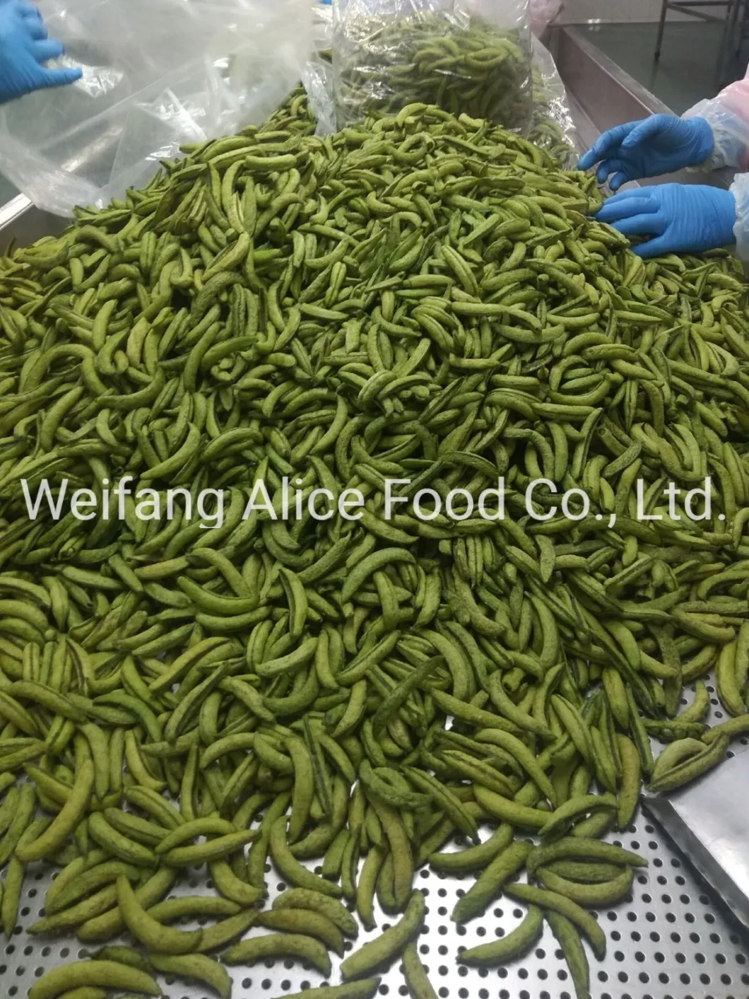 China Wholesale Cheap Price Healthy Snack Food Vegetables Low Calories Fried Sweet Pea