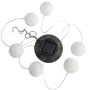 Outdoor Garden Waterproof LED Solar Wind Chime Light