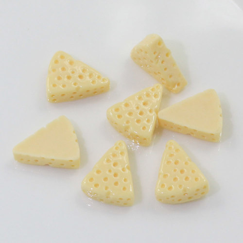 Multi tipi di formaggio dolce a forma di resina cabochon perline flatback slime cucina frigo ornamenti charms spacer