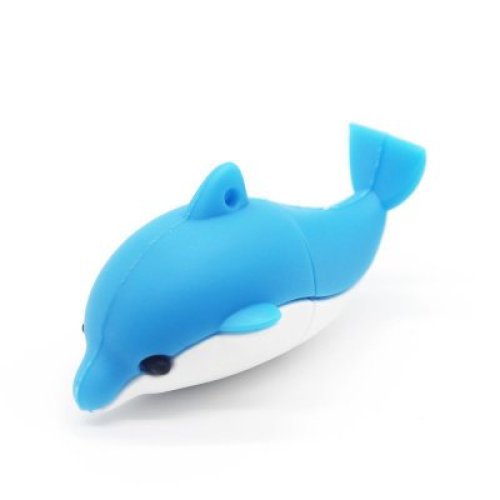 Dolphin PVC USB Flash Drive Customized