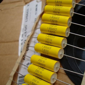 1.5μF 250V Axial Film Capacitor - Audio Frequency Japan Thin Film Capacitor