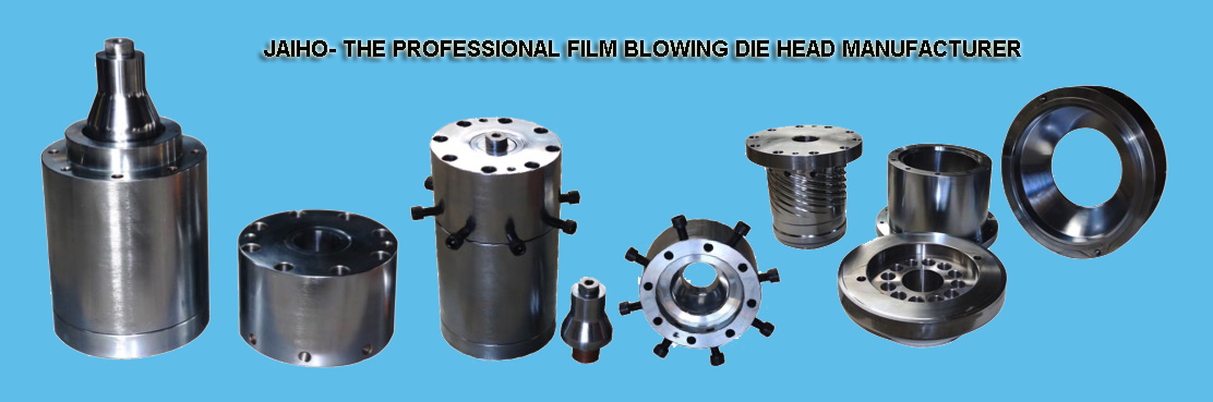 stock LDPE HDPE PP PVC Plastic blown Film extruder machine Die head