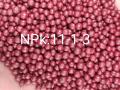 NPK Fertilizante orgânico granular na agricultura