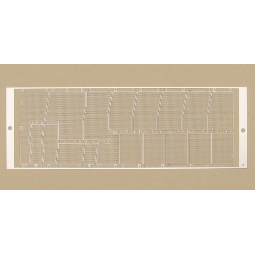 Chemical Etching SUS430 VFD Grid for Home Electronics