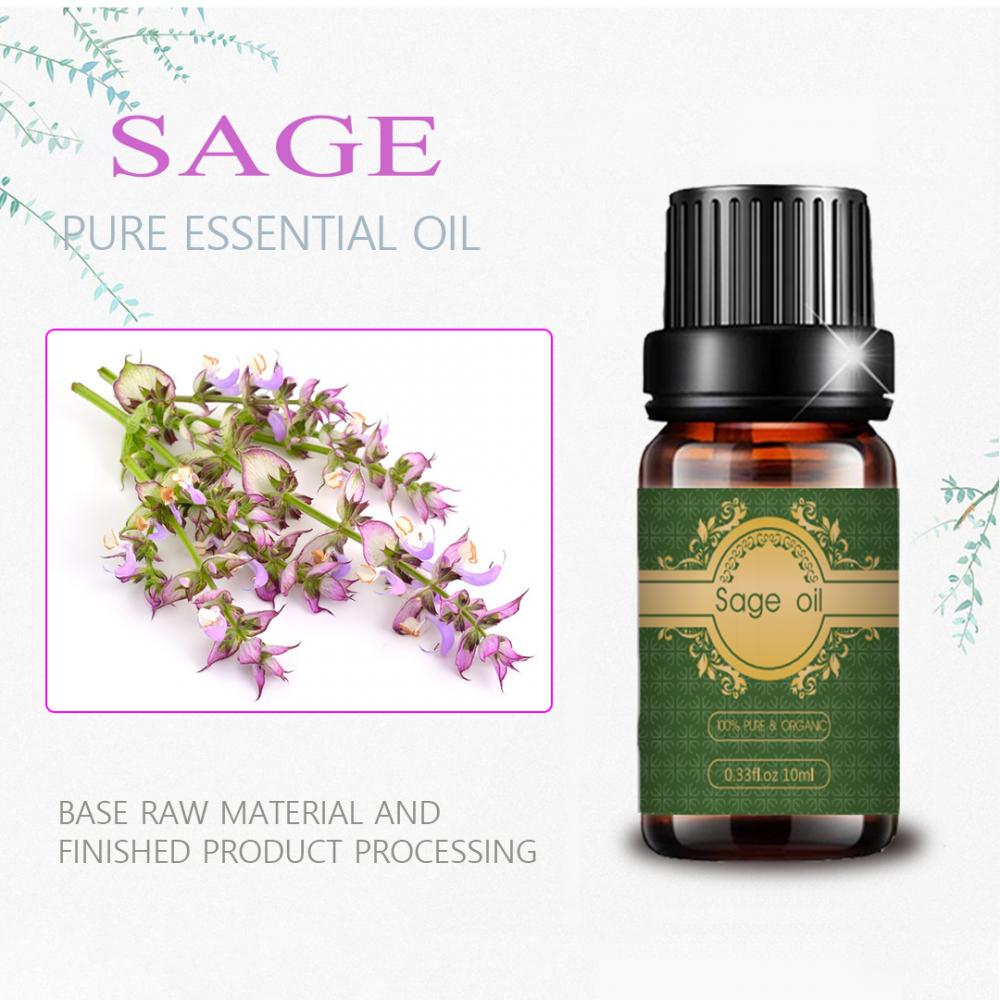 Kuantitas minyak esensial clary sage untuk diffuser pijat