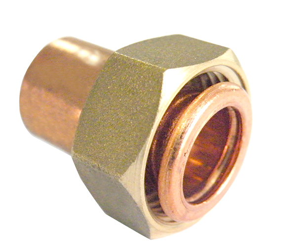 Copper Solder ring Straight Tap Connector