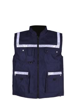 navy blue safety pockets jacket cool design