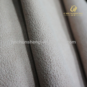 100% polyester Tricot Bronzed Suede Sofa Fabric