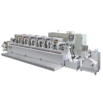 ZY-280P-6 Color Shaftless Full-servo Letterpress Petal Type Intermittent Flexo Printing Machine