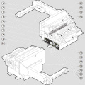 Cash Dispenser Machine with Coin Out Module