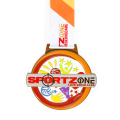 Medalla de esmalte de Sport Fun Fun Fun personalizado