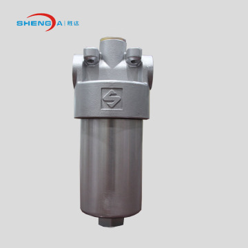 Hydraulic low pressure oil filter strainer