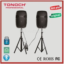 Large Stage Economic PA Combo Active Speaker With LED And MP3 EN12UBS SET
