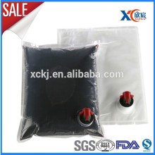 1 gallon 2.5 gallon 5 gallon syrup packaging bag in box