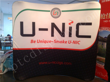 Curved tension fabric back wall(PTC-TFD-2)