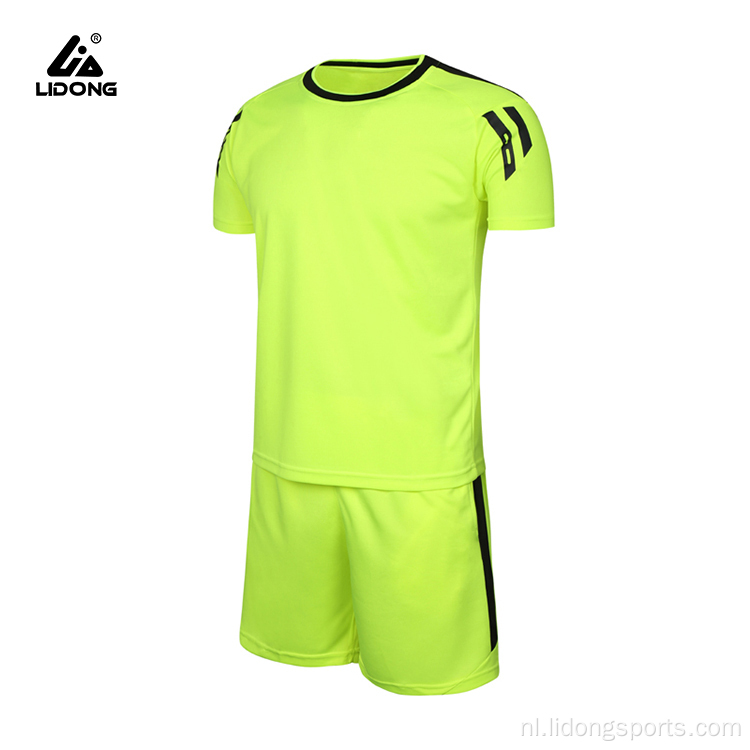 Groothandel blanco voetbalshirts aangepaste voetbaluniformen