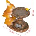 Solar Light Rabbit Garden Statues