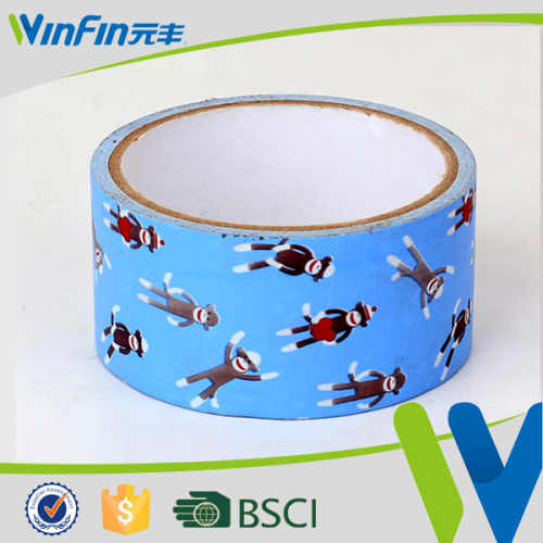 Hot sale cheap colorful custom cartoon printed packaging duct tape