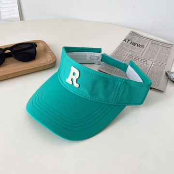 Custom logo sun visor Sublimation Visor Beach hat