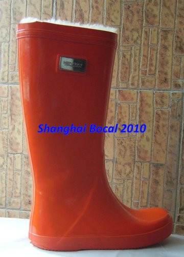 sheepskin rain boot,wellington boot,snow boot