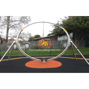 Steel Dynamic Sliding Round Playground Playground Equipment