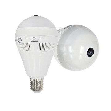 Light Bulb Size Wifi 360 Fish Eye Camera