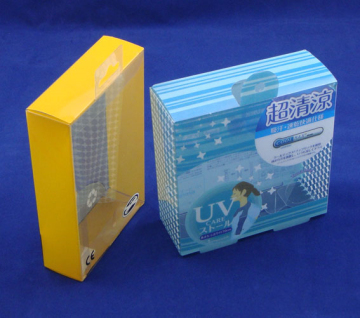CLEAR PVC PLASTIC CONTAINERS ADHESIVE PLASTIC PACKAGING BOX
