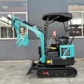 Mini Excavator 1.7ton Harga dengan baldi ibu jari