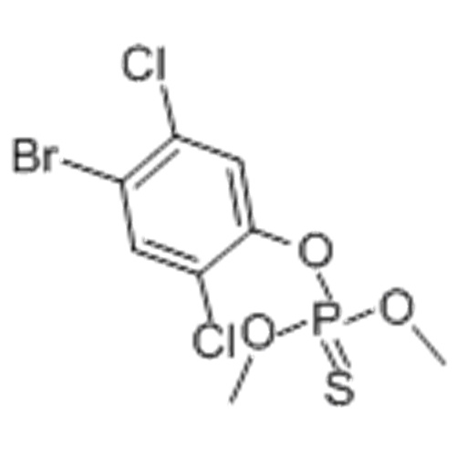 Фосфоротиоевая кислота, O- (4-бром-2,5-дихлорфенил) O, O-диметиловый эфир CAS 2104-96-3