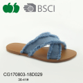 New Flat Summer Womens Cheap Pu Slipper