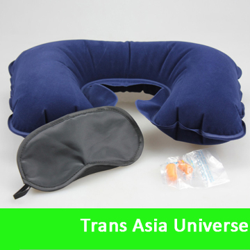 Hot Selling Promotional inflation inflatable airplane pillow