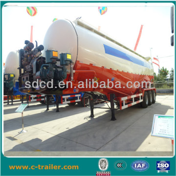 3 axle dry bulk cement carrier semi trailer