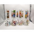 Прекрасный множественный мультфильм Charactor Decal Glass Beaker Bongs