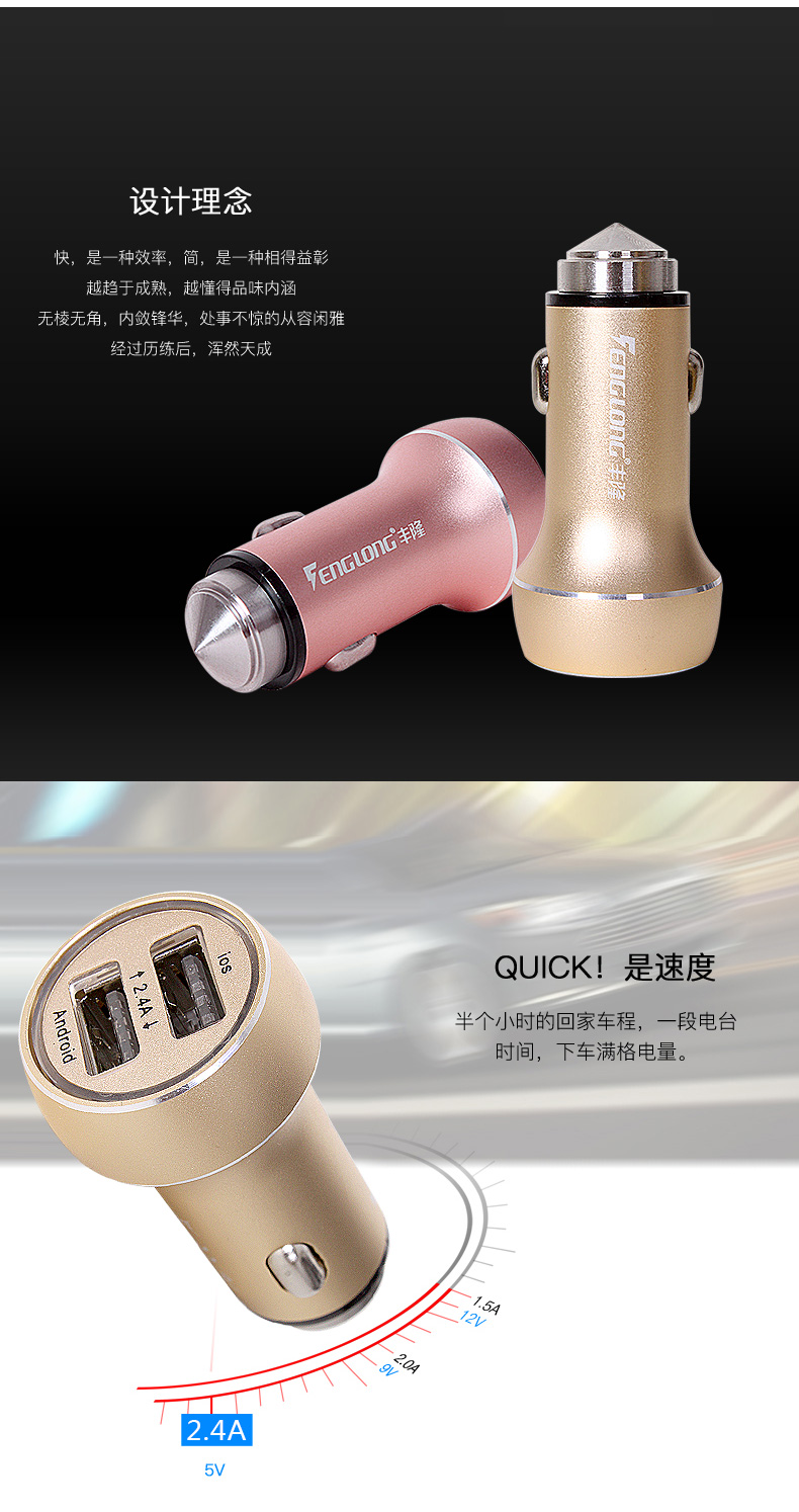 Chargeur de voiture rapide Fast Car Charger