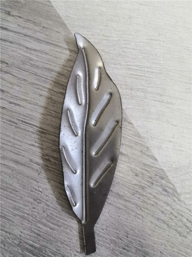 Stamped Leaves Stamped Flower for Fence Windows Railing Gate Decorative fitting for Wrought Iron Gate or wrought iron railings