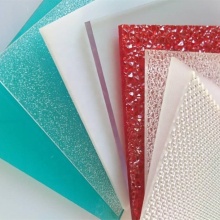 Factory Price 8mm Thick PC Plastic Embossed Polycarbonate Sheets