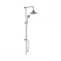 High pressure adjustable height bathroom shower column set