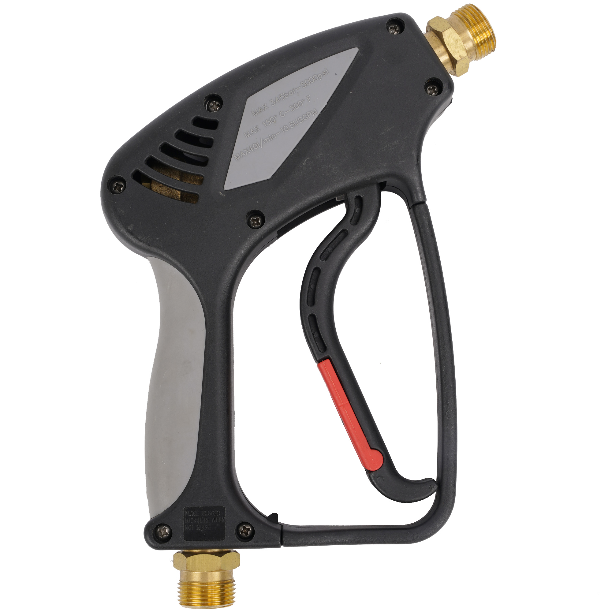 Short Power Spray Gun  M22 Fitting 4000 PSI