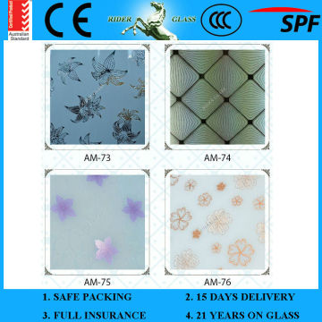 3-19mm Decorative Art Glass Panel