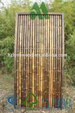 bamboo screen panel timber framed/framed black panels/bamboo panels black