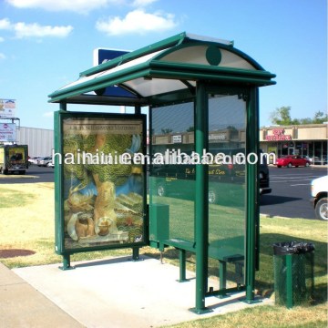 bus shelter kiosk, bus shelter frame, bus shelter advertising