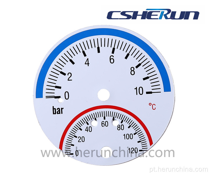 Medidor de pressão e medidor de temperatura