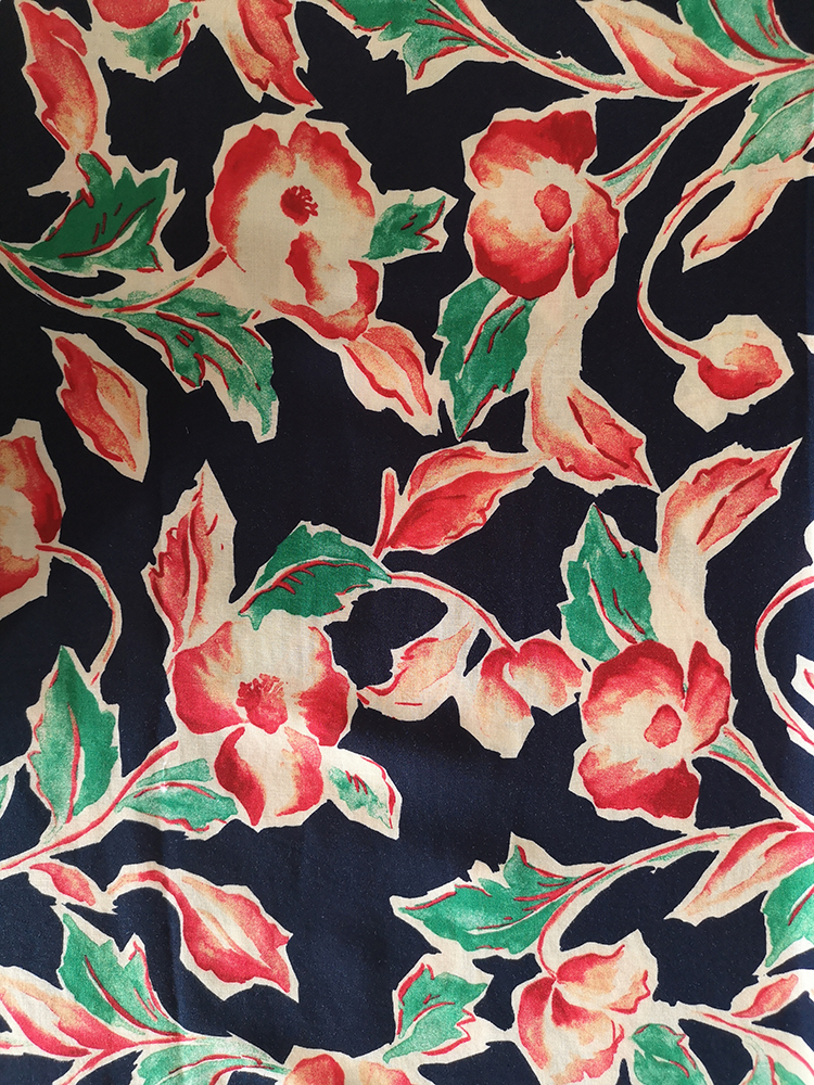 Hand-draw Rayon Challis 32S Printing Fabric