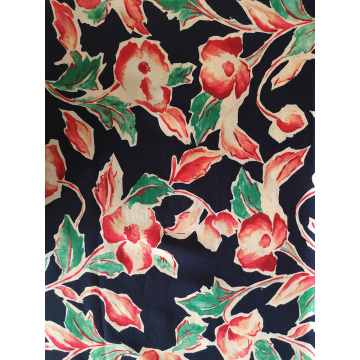 Hand-draw Rayon Challis 32S Printing Fabric