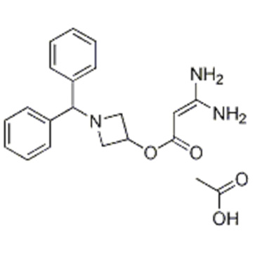 Ácido 2-propenoico, 3,3-diamino-1- (difenilmetil) 3-azetidinil éster CAS 221906-67-8