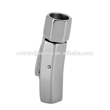 Unique designed Hexangular shape high polishing jewelry clasp